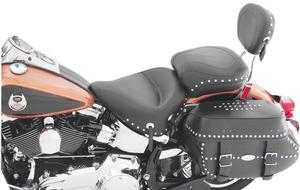 Mustang Wide Studded Super Touring One-Piece Seat Motorcycle Street - 75072