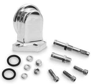 S&S Cycle Oil Filter Mounting Bracket Kit - Polished Motorcycle Street - 31-6510
