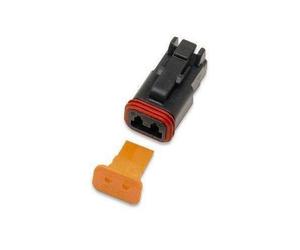 Namz Deutsch Plug - 2-socket - Black Motorcycle Street - DP-2B
