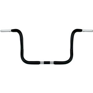 Wild 1 1 1/4in. Chubby Handlebar - 10in. Bagger Ape Hanger - Black Motorcycle Street - W0578B