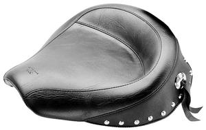 Mustang Wide Studded Solo Seat Motorcycle Street - 75702