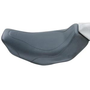Mustang Wide Tripper Solo Seat - Smooth - Black Motorcycle Street - 76760