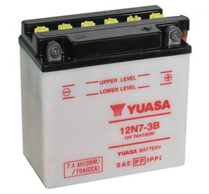Yuasa 12N12A-4A-1 Conventional Battery Motorcycle Street - YUAM2221B