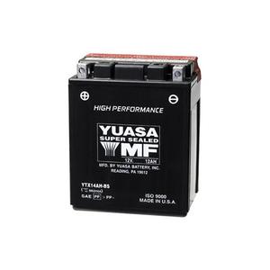 Yuasa YTX14AH-BS High Performance ATV Maintenance Free Battery Motorcycle Street - YUAM62H4A