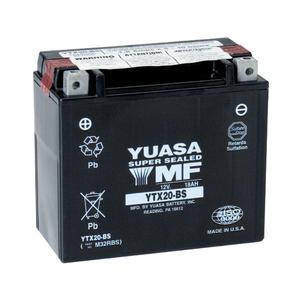 Yuasa YTX20-BS Maintenance Free Battery VRLA Motorcycle Street - YUAM32RBS