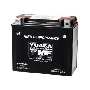 Yuasa YTX20HL-BS High Performance Motorcycle Maintenance Free Battery Motorcycle Street - YUAM620BH