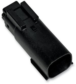 Namz Molex MX 150 Male Connector - 6-Pin - Black Motorcycle Street - NM-33482-0601