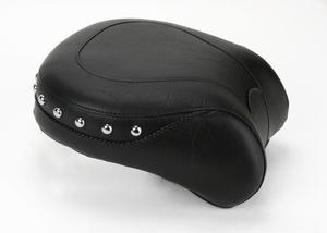Mustang Vintage Sport Recessed Rear Seat - Chrome Studs Motorcycle Street - 79490