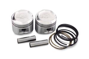 S&S Cycle Piston Kit (95CI. Big Bore) 3-7/8in. Bore, 9.7:1 Compression Motorcycle Street - 92-1200