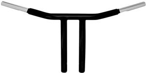Wild 1 1 1/4in. Chubby Handlebar - Pullback Drag Bar With 10in. Rise Motorcycle Street - WO507B