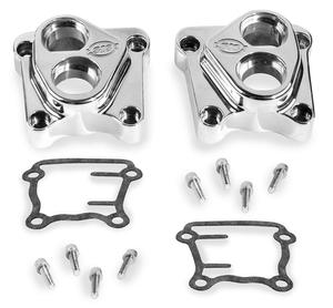 S&S Cycle Billet Tappet Covers - Chrome Motorcycle Street - 106-3883