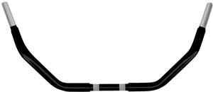 Wild 1 1 1/4in. Chubby Handlebar - Road King Bar Bend - Black Motorcycle Street - WO508B