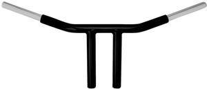 Wild 1 1 1/4in. Chubby Psycho Handlebar - 8in. Chopper T-bar - Blac Motorcycle Street - WO562B