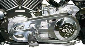 Rivera Primo Brute IV Extreme 3in. Open Belt Drive - Polished Motorcycle Street - 2016-0133