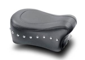 Mustang Vintage Passenger Seat - Studded Motorcycle Street - 75491