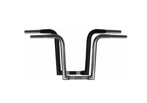 Wild 1 1 1/4in. Chubby Outlaw Z Handlebar - 10in. Ape - Black Motorcycle Street - WO610B