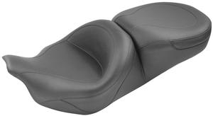 Mustang 1-Piece Ultra Touring Seat - Smooth Style - No Studs Motorcycle Street - 76033