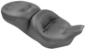 Mustang 1-Piece Ultra Touring Seat - Regal Style - No Studs Motorcycle Street - 76036