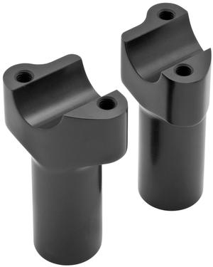 Wild 1 Chubby Risers - 3.5in High - Black Motorcycle Street - WO529B