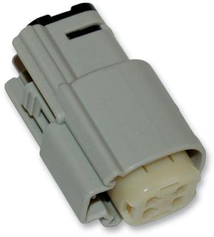 Namz Molex MX 150 Female Connector - 4-Pin - Gray Motorcycle Street - NM-33472-0402