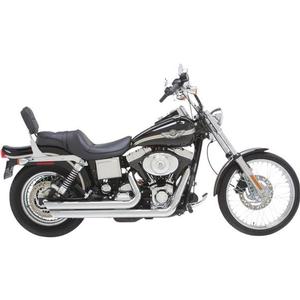 Vance & Hines Big Shots Staggered Exhaust System - Chrome Motorcycle Street - 17911