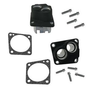 S&S Cycle Tappet Guides - Wrinkle Black Cast Motorcycle Street - 33-5324