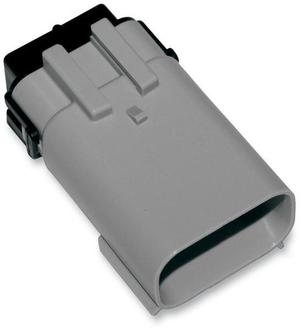 Namz Molex MX 150 Male Connector - 12-Pin - Gray Motorcycle Street - NM-33482-1202