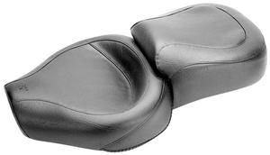 Mustang Wide Touring One-Piece Vintage Seat Motorcycle Street - 75129