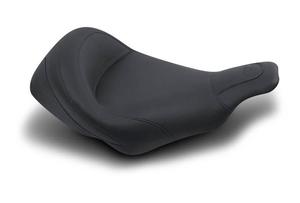 Mustang Wide Solo Seat - No Studs Motorcycle Street - 75353