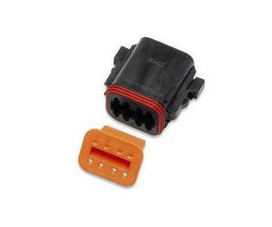 Namz Deutsch Plug - 8-socket - Black Motorcycle Street - DP-8B