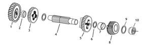 Andrews Countershaft(4) Motorcycle Street - 259010