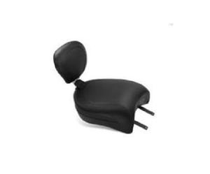 Mustang Vintage Wide Touring Passenger Seat With Reciever For Passenger Backrest Motorcycle Street - 79761