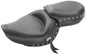 Mustang Wide Touring One-Piece Studded Seat Motorcycle Street - 76142
