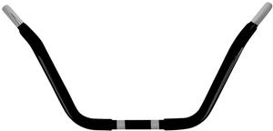 Wild 1 1 1/4in. Chubby Handlebar - Road Glide Bar - Black Motorcycle Street - WO517B