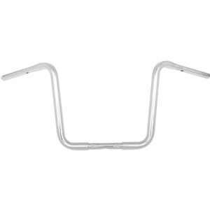 Cyclesmiths 1 1/4in. Multi-fit Throttle By Wire - 13in. Ape Hanger Bend - Chrome Motorcycle Street - 113-08