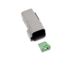 Namz Deutsch Receptacle - 6-Pin - Gray Motorcycle Street - DR-6G
