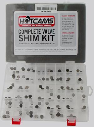 Hot Cams 9.48mm Complete Valve Shim Kit (1.20 To 3.50mm) Motorcycle Street - HCSHIM02