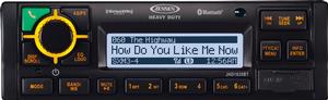 JENSEN AM/FM/Ipod/Iphone SiriusXM Bluetooth Stereo ATV - UTV - JHD1635BTB