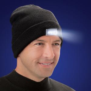 Transfitdirect Unisex One Size Fits All 5 LED Knitted Beanie Hat