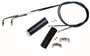 S&S Cycle 39in. Throttle Assembly Kit Motorcycle Street - 19-0448