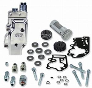 S&S Cycle Billet Oil Pump W/ Gears For 48-53 BT Motorcycle Street - 31-6292