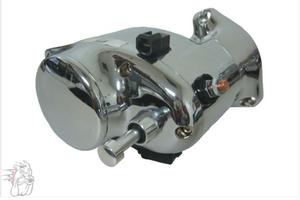 Spyke Chrome Starter For 94 To 2006 Big Twin W/ Push Button Starter Motorcycle Street - 484255