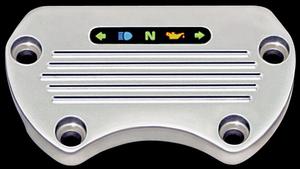 Yankee Engineuity Flat-mount Tach/speedo Base W/ LED Light Bar & Harness For 7 Motorcycle Street - YE-B-14