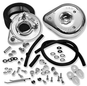 S&S Cycle Teardrop Air Cleaner Kit - Stock CV & EFI Motorcycle Street - 17-0448
