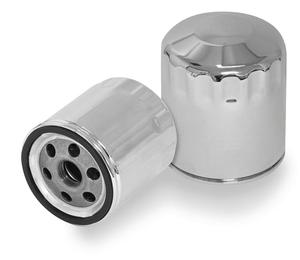 S&S Cycle Oil Filter - Chrome Motorcycle Street - 31-4102A