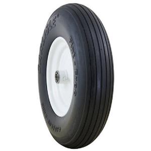 Carlisle Ribbed Flat Free Solid Wheel/Tire Assemblies