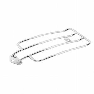 Bulletpruf Chrome Solo Luggage Rack For 2005 To 2016 FLSTF Fatboy Motorcycle Street - 302439