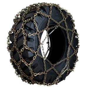 Qualtrax 10mm Alloy Double Diamond With Wear Bars Grader Tire Chains