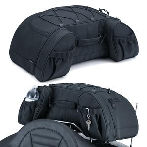 Kuryakyn Momentum Hitchhiker Trunk Rack Bag, Black Motorcycle Street - 5281