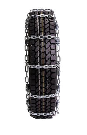 USA Ladder Pattern Mud Service Square Link Alloy Single Non-Cam Truck Tire Chains